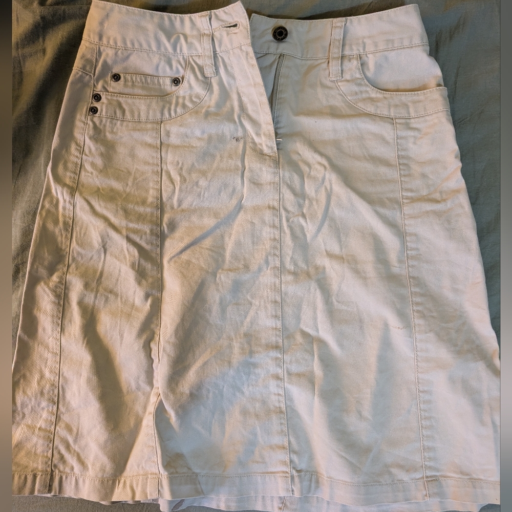 Talbots Khaki Skirt